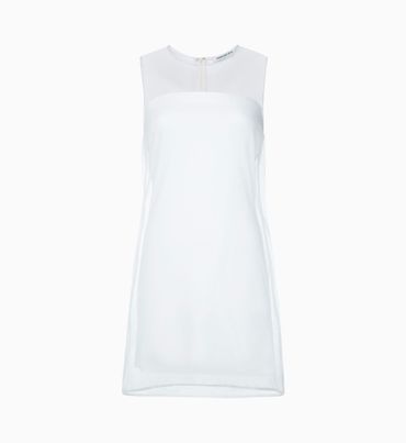vestidos blancos calvin klein