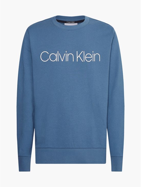 Sudadera-de-algodon-organico-con-logo-Calvin-Klein