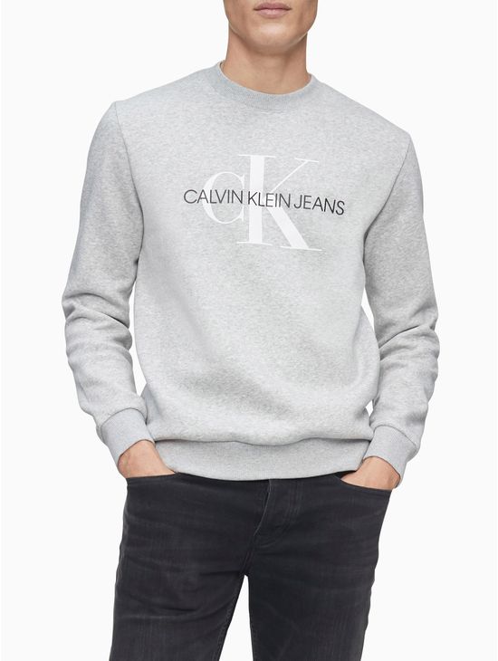 Ropa | Sudaderas Hombre Gris Offprice Calvin Klein Jeans | Calvin Klein -  Tienda en Línea