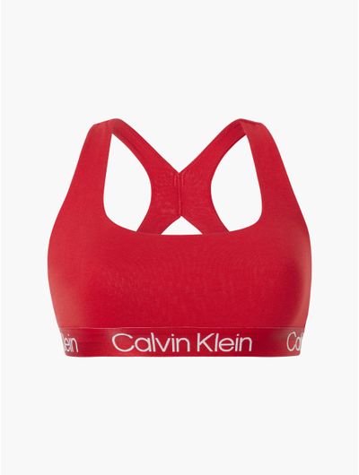 Calvin Klein Andy Warhol AMERICAN FLAG Unlined Bralette Sports Bra