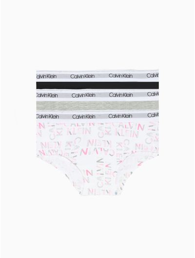 Pack-De-3-Calzones-Hipster-Para-Niña-Calvin-Klein