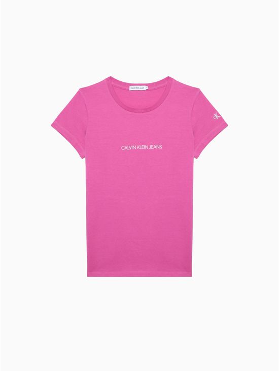 Playera-de-Algodon--para-Niña-Calvin-Klein