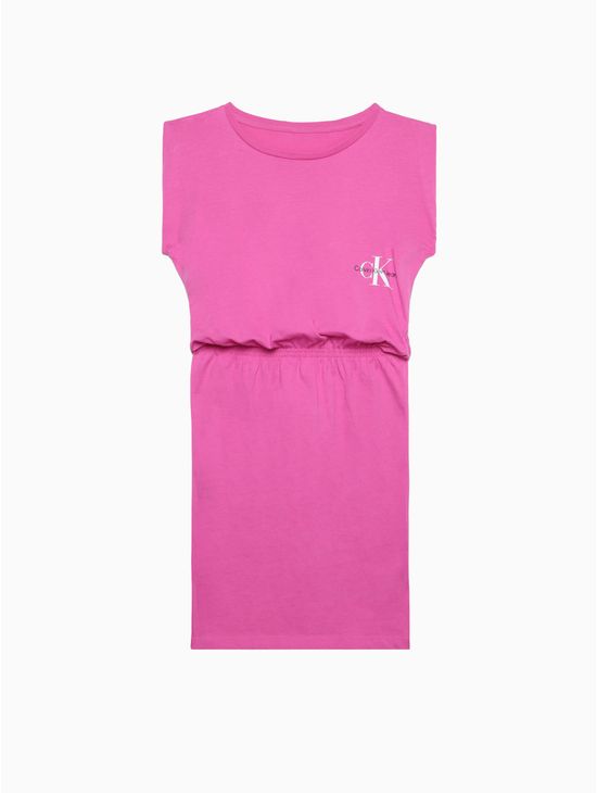 Ropa | Vestidos Calvin Klein Rosa Niña 4 | Calvin Klein - Tienda en Línea