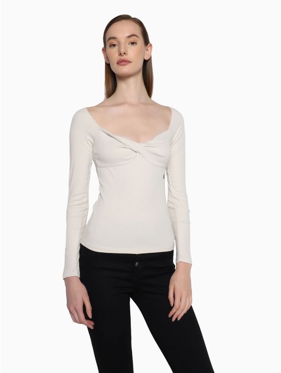 Blusa-Slim--Calvin-Klein