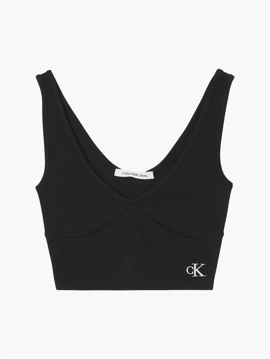 Top-de-tirantes-slim-cropped-Calvin-Klein