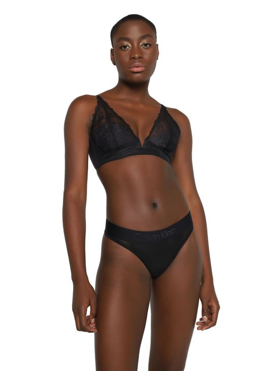 Bralette--CK-BLACK-MIINI-FLORAL-CALVIN-KLEIN