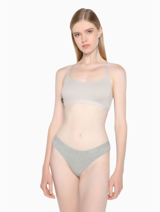 Bralette-Unlined---Calvin-Klein-Pure-Ribbed-CALVIN-KLEIN