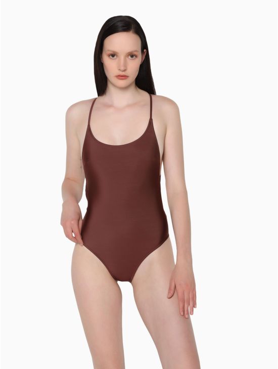 Traje-de-Baño-De-Una-Pieza---Calvin-Klein-Core-Esentials-Tonal-Logo