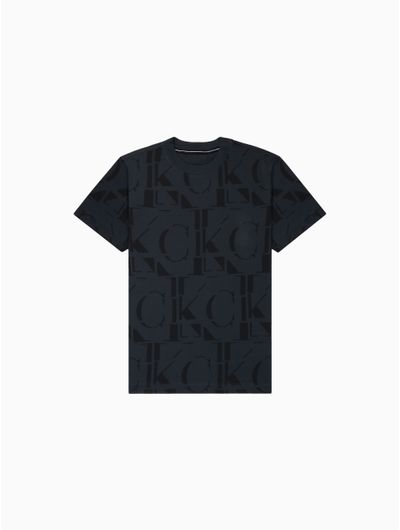 Playera-holgada-con-logo-all-over---Calvin-Klein