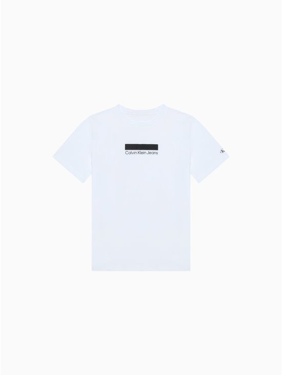 Playera-de-Algodon-con-Logo-para-Niño---Calvin-Klein