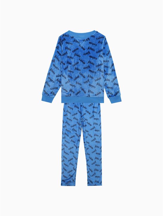 Set-de-Pijama-de-Poliester-para-Niño---Calvin-Klein