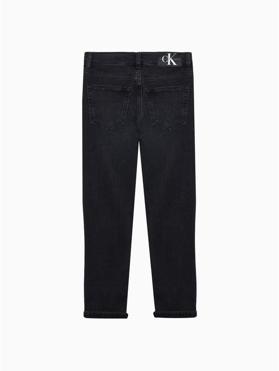 Jeans-Negros-Deslavados-para-Niño---Calvin-Klein
