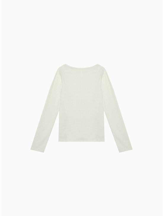 Set-de-Pijama-de-Poliester-con-Logo-para-Niña---Calvin-Klein