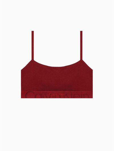 Underwear Rojo Bralettes  Calvin Klein - Tienda en Línea