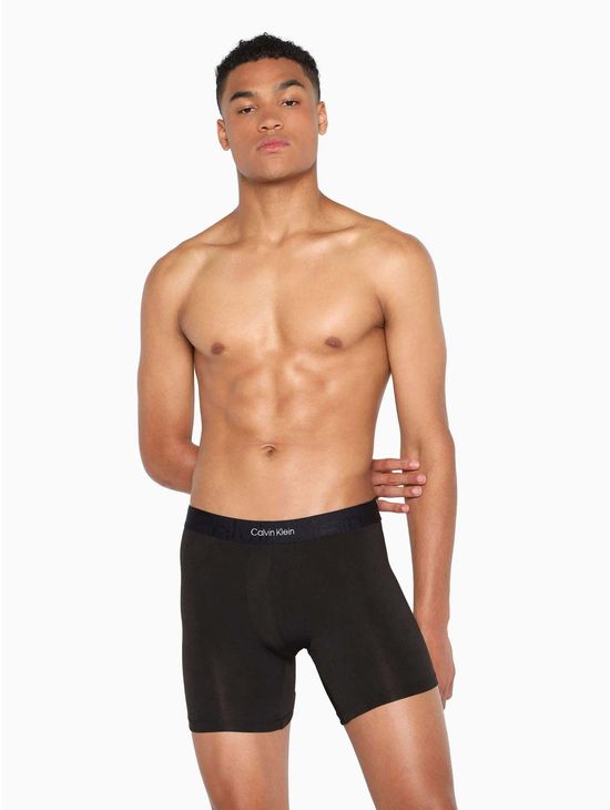 BOXER-LOW-RISE-BRIEF-DE-POLIESTER---CALVIN-KLEIN-EMBOSSED-ICON