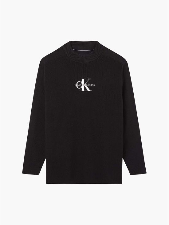 Sweater-De-Algodon-Con-Monograma---Calvin-Klein