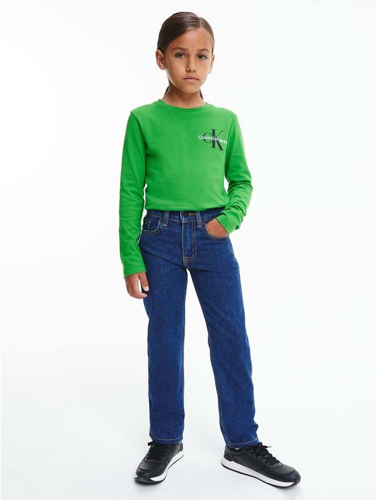Jeans-Straight-Leg-de-algodon-para-niño---Calvin-Klein