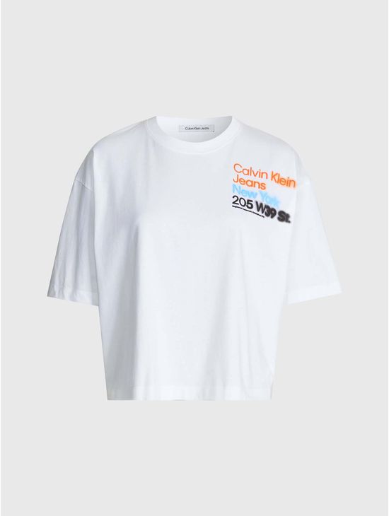 Playera-Calvin-Klein-Mujer-Blanco-Calvin-Klein