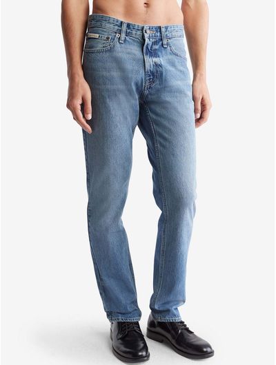 Jeans-Calvin-Klein-Slim-Hombre-Azul-Calvin-Klein