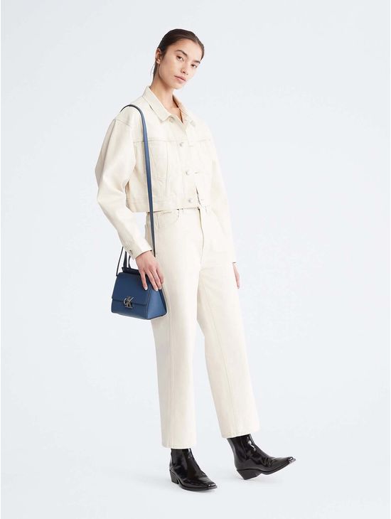 Bolsa-Calvin-Klein-Bandolera-Mujer-Azul-Calvin-Klein