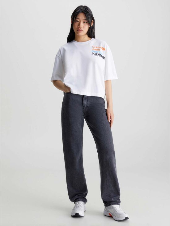 Playera-Calvin-Klein-Mujer-Blanco-Calvin-Klein