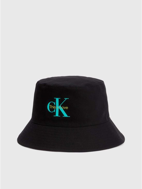 Sombrero-Calvin-Klein-Bucket-de-Algodon-Hombre-Negro-Calvin-Klein