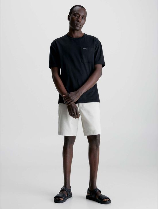Playera-Calvin-Klein-de-Algodon-Hombre-Negro-Calvin-Klein