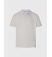 Polo-Calvin-Klein-de-Algodon-Hombre-Gris-Calvin-Klein