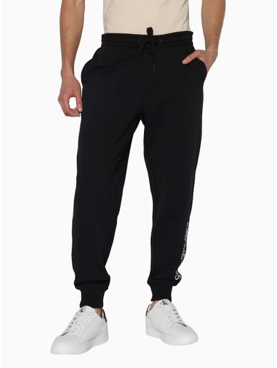Pantalon-De-Algodon-Con-Logo---Calvin-Klein