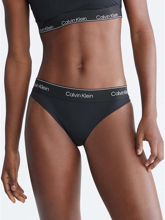 Bikini-Calvin-Klein-de-Nylon-Mujer-Negro-Calvin-Klein