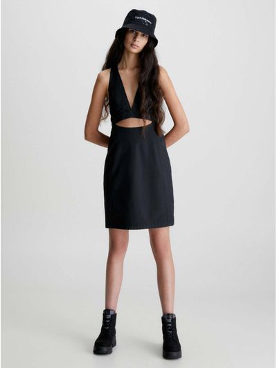 Vestido-Calvin-Klein-Mujer-Negro-Calvin-Klein