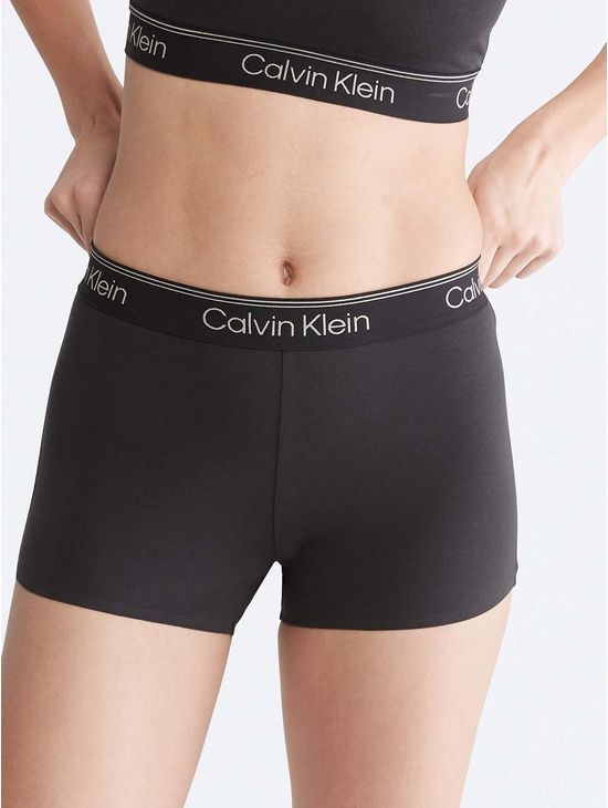 Short-Calvin-Klein-de-Pijama-Mujer-Negro-Calvin-Klein