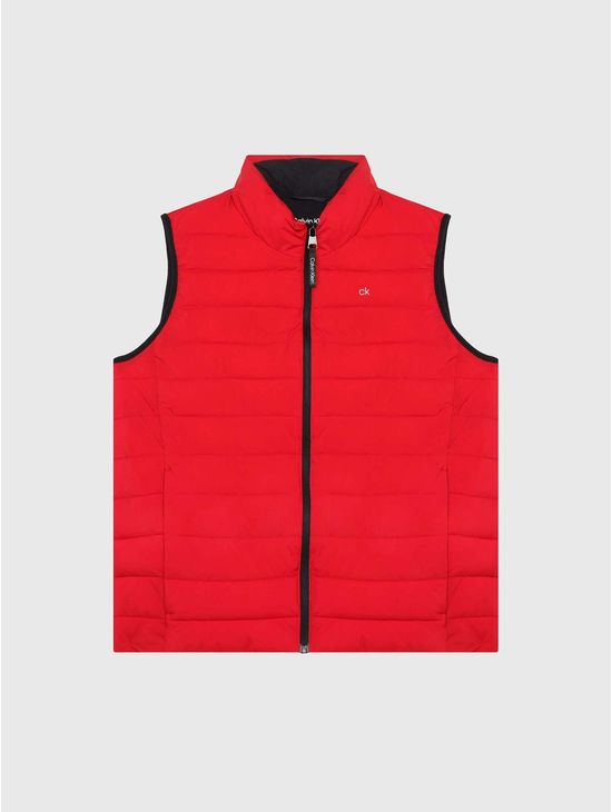Chaleco-Calvin-Klein-de-Poliester-Hombre-Rojo-Calvin-Klein