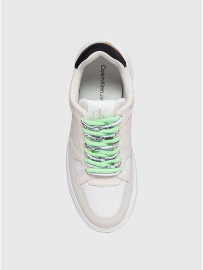 Tenis-Calvin-Klein-Mujer-Beige-Calvin-Klein