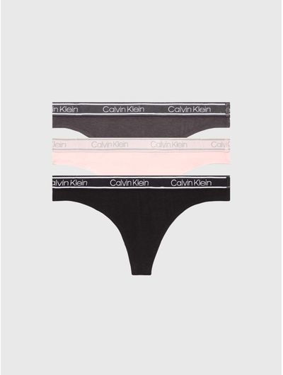 Tanga-Calvin-Klein-The-Ultimate-Comfort-Paquete-de-3-Mujer-Multicolor