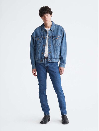 Jeans-Calvin-Klein-Slim-Fit-Hombre-Azul