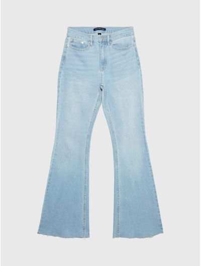 Jeans-Calvin-Klein-Jeans-Super-High-Rise-Flare-Mujer-Azul