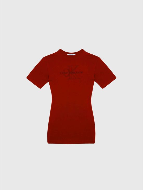 Vestido-Calvin-Klein-Jeans-Mujer-Rojo