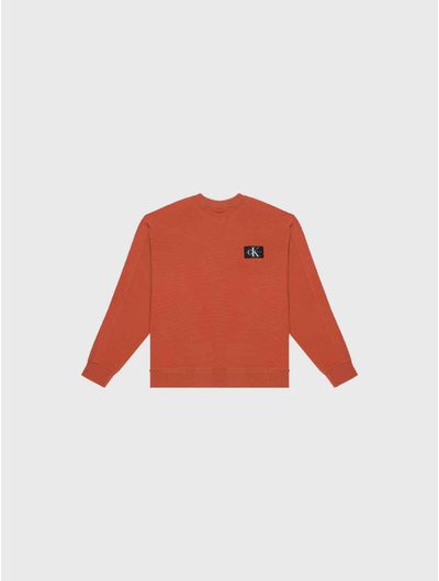 Sudadera-Calvin-Klein-Niño-Naranja
