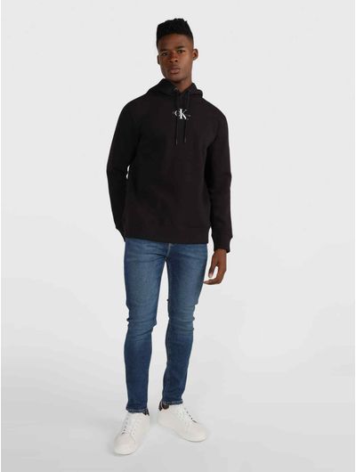 Sudadera-Calvin-Klein-Hombre-Negro