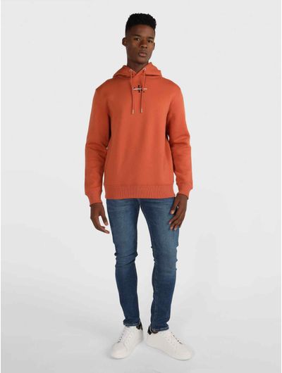 Sudadera-Calvin-Klein-Hombre-Naranja