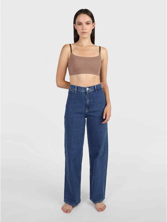 Bralette-Calvin-Klein-Invisible-Lightly-Lined-Mujer-Cafe