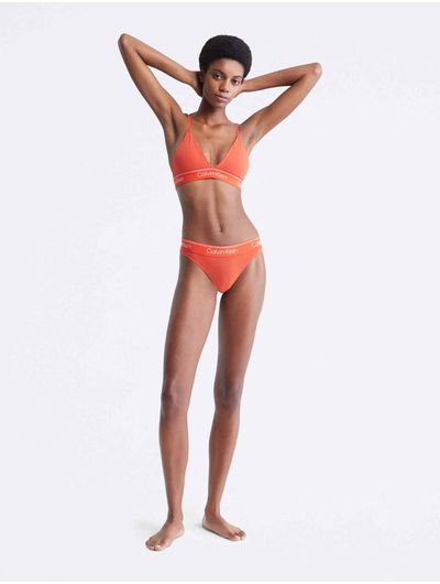 Tanga-Calvin-Klein-Algodon-Mujer-Naranja
