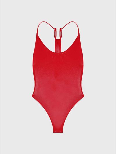 Traje-de-Baño-Calvin-Klein-Mujer-Rojo