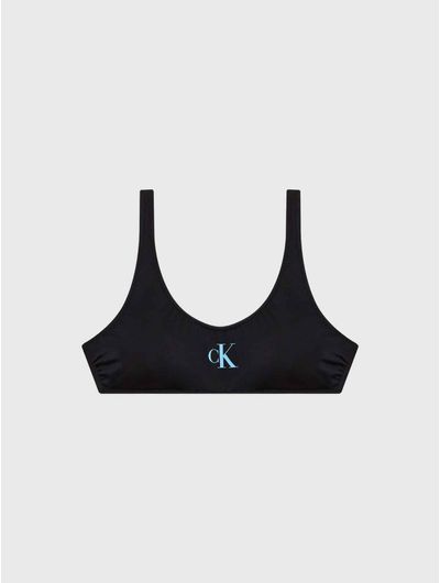 Parte-de-Arriba-de-Bikini-Calvin-Klein-Mujer-Negro