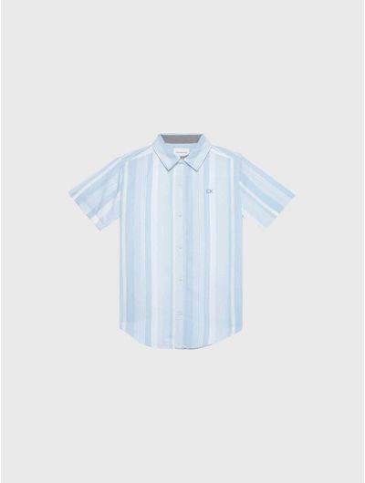 Camisa-Calvin-Klein-Niño-Azul