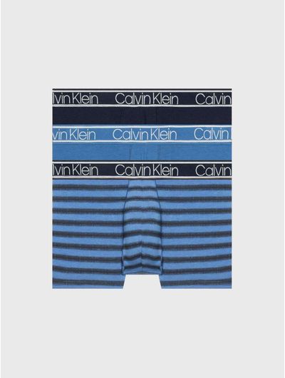 Trunks-Calvin-Klein-The-Ultimate-Comfort-Paquete-de-3-Hombre-Multicolor