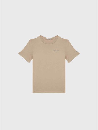 Playera-Calvin-Klein-Nino-Beige