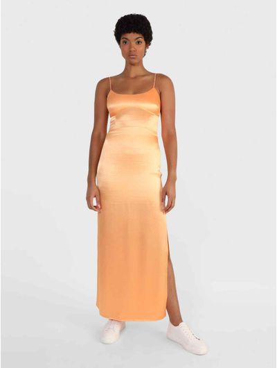 Vestido-Calvin-Klein-Mujer-Naranja