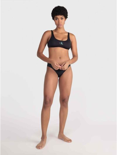 Parte-de-Abajo-de-Bikini-Calvin-Klein-Mujer-Negro